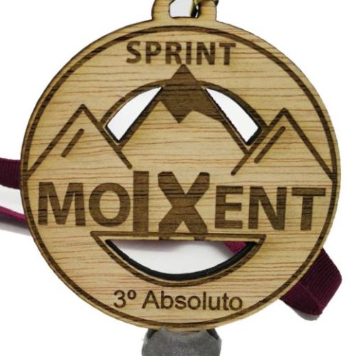 MEDALLA MADERA